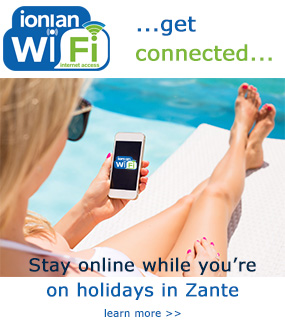 Ionian WiFi - Wireless Internet Provider in Zante Zakynthos island.